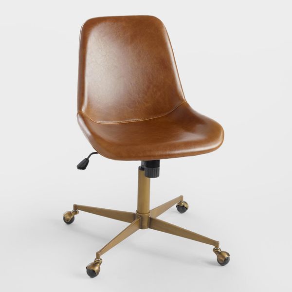 Bi Cast Leather Molded Tyler Office Chair