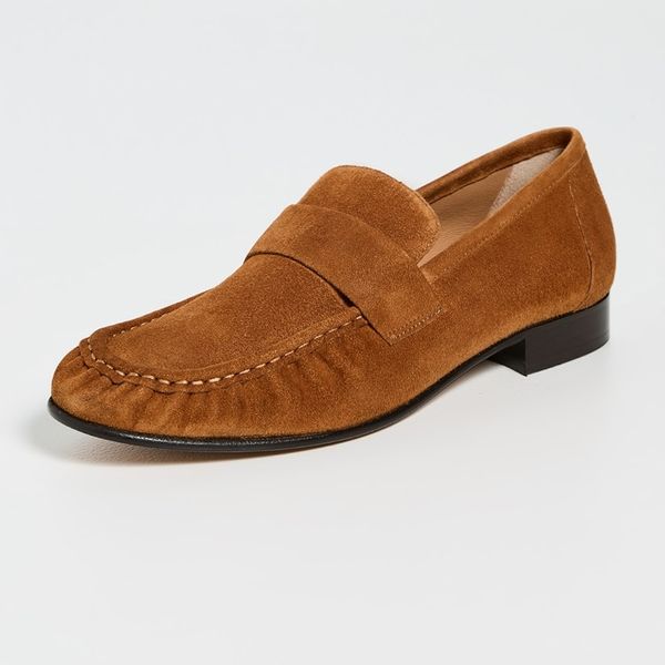 Mansur Gavriel Ruched Loafers