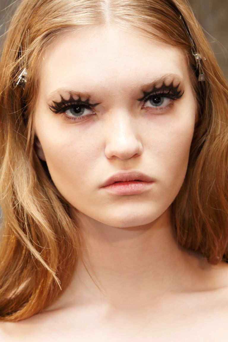 Wait, Maybe Clumpy Lashes Are a Good Idea