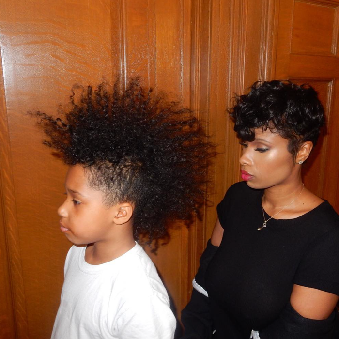 Jennifer Hudson's Son Has a Better Hairstyle Than You