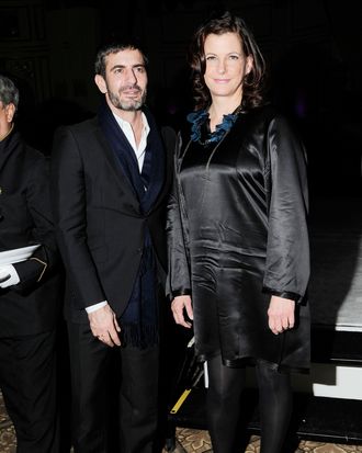 Marc Jacobs and Bridget Foley.