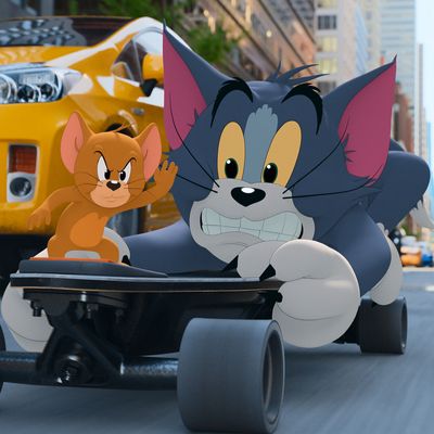 New Valentine's Day Trailer for Real + Cartoon 'Tom & Jerry' Movie