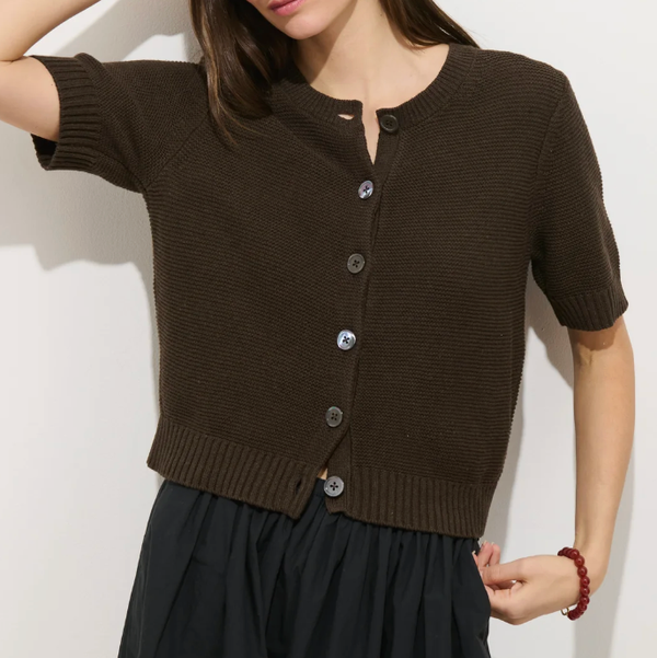 Alex Mill Elle Cardigan in Linen Cotton