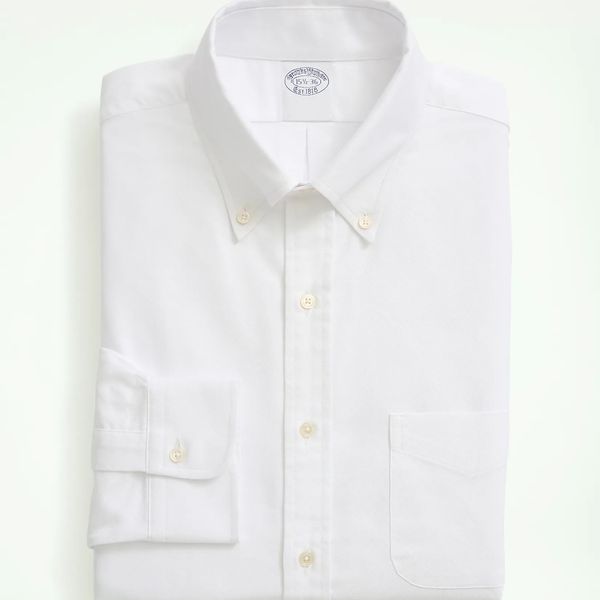 Brooks Brothers American-Made Oxford Cloth Button-Down Dress Shirt