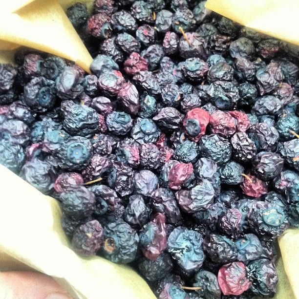 Little Wrinkles also does dehydrated blueberries to order.