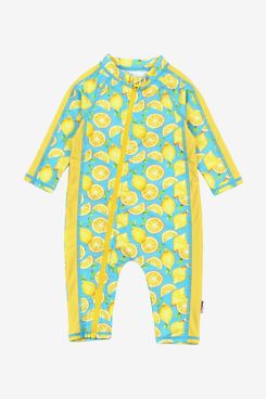 Swim Zip Sunsuit - Long Sleeve Romper Swimsuit