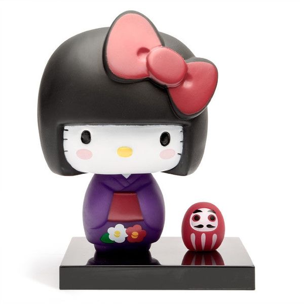 Hello Kitty Kokeshi Bobblehead