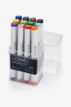 Copic Markers 12-Piece Basic Set