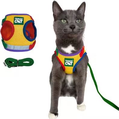 Travel Cat The True Adventurer Reflective Cat & Kitten Harness & Leash