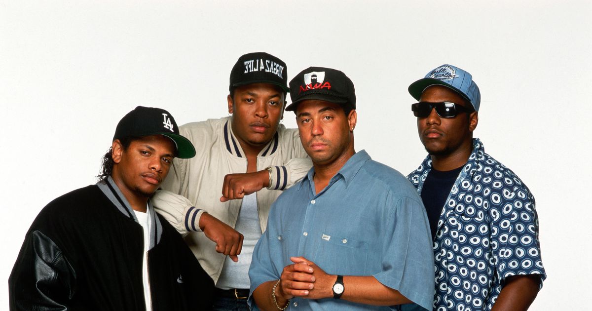 N.W.A.'s Ice Cube, MC Ren, DJ Yella Reunited for the First Time in Dec...