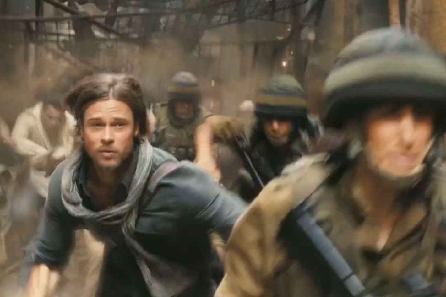 World War Z' trailer pits Brad Pitt against mountains of zombies