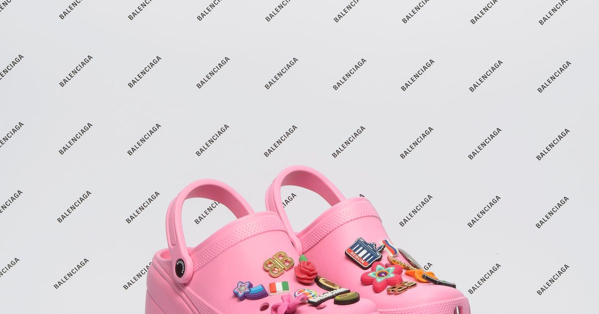 Balenciaga Introduces Platform Crocs for Spring