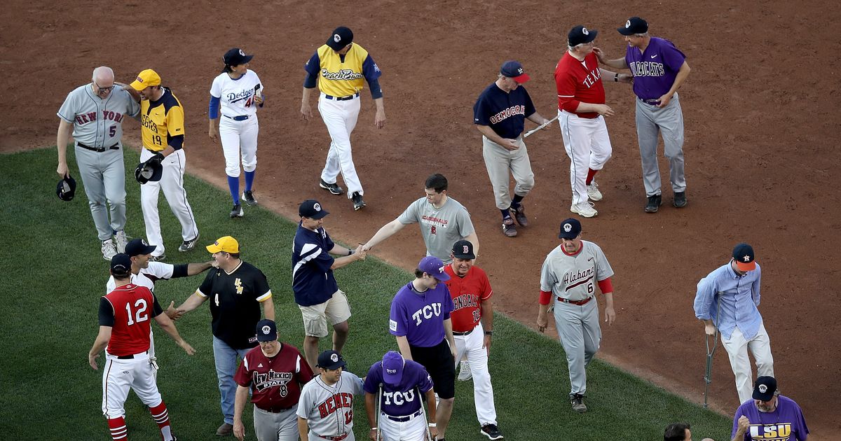 Congressional Baseball Game Goes On As Normally As Possible