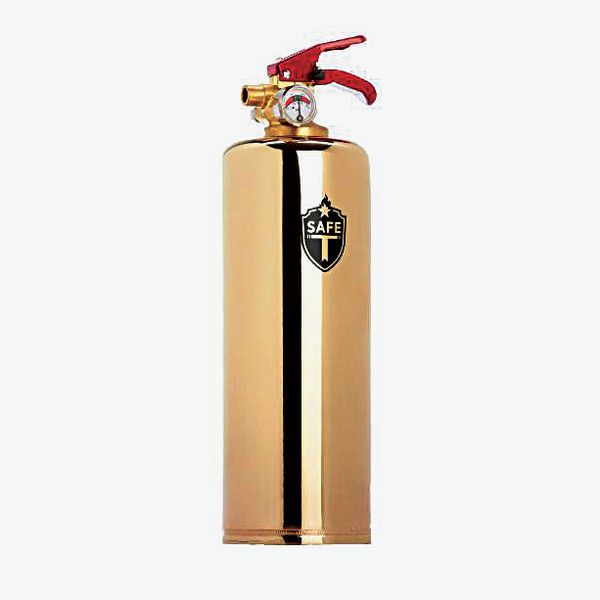 Safe-T Brass Luxury Fire Extinguisher