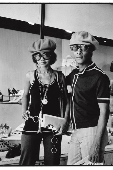 “This African-American couple is kind of mod cute, with matching lines. People are supporting each other’s identities, and they’re choosing together. There are a lot of different kinds, and they’re still choosing together.”