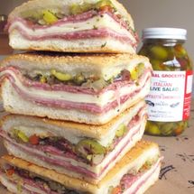 Central Grocery Muffulettas Sandwiches