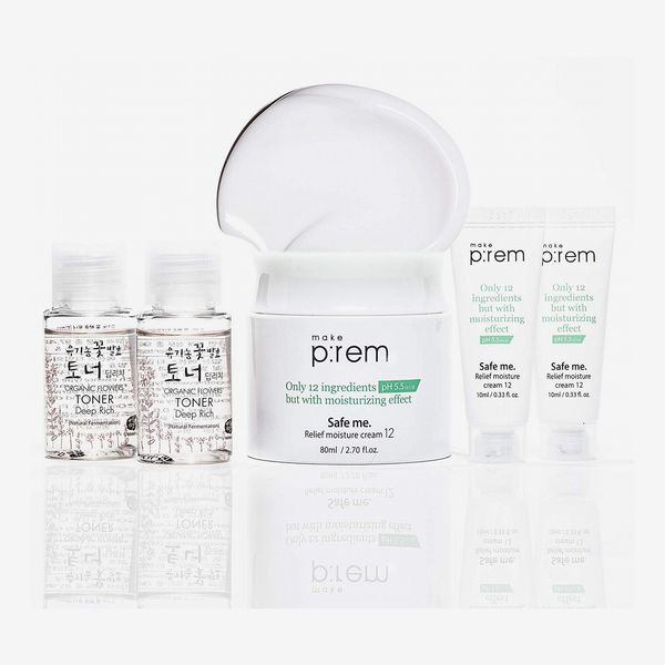 Make P:rem Safe Me. Relief Moisture Cream (1. 80ml + 20ml + toner 40ml)