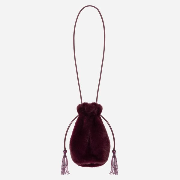 Lisa Says Gah Luca Faux Fur Bag