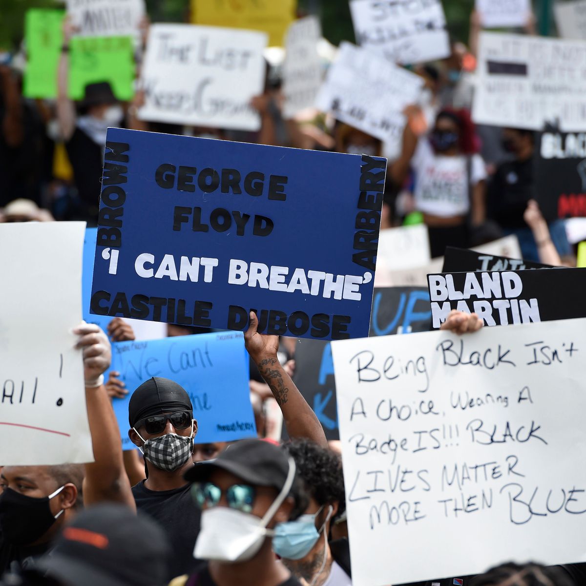 Images From Friday's Protests Over the Death of George Floyd