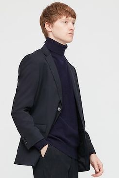 Men's Fine-knit Black Turtleneck Sweater perfect for Casual or Formal Events Six Colors - Black, Blue, Burgundy, Khaki, Mustard, White Kleding Herenkleding Sweaters 