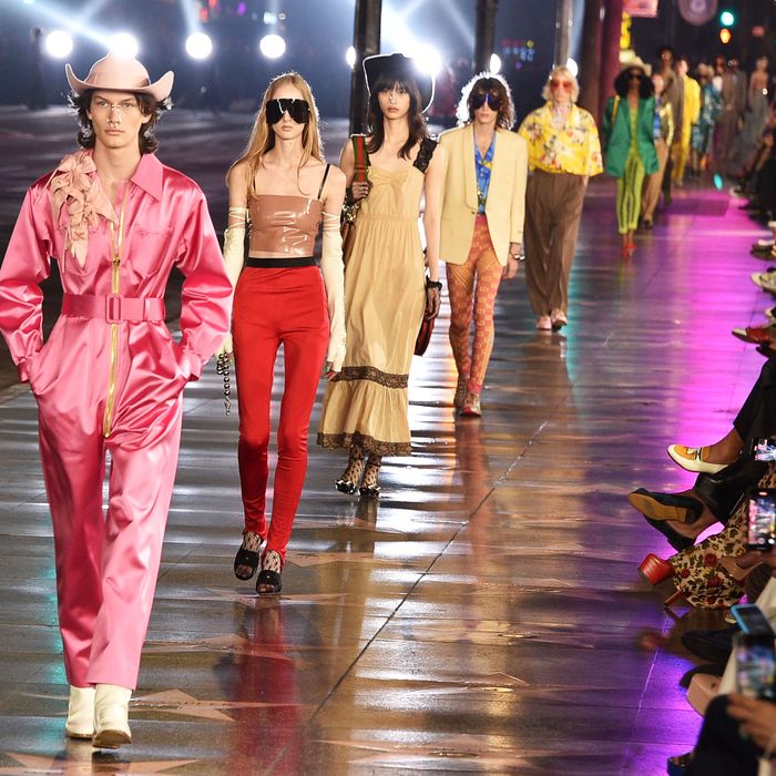 Gucci Love Parade Had Celebrities, Leggings, & Westernwear At The