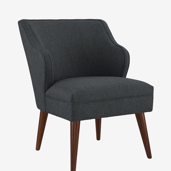 Modway Swell Mid-Century Modern Upholstered Fabric Accent Lounge Chair