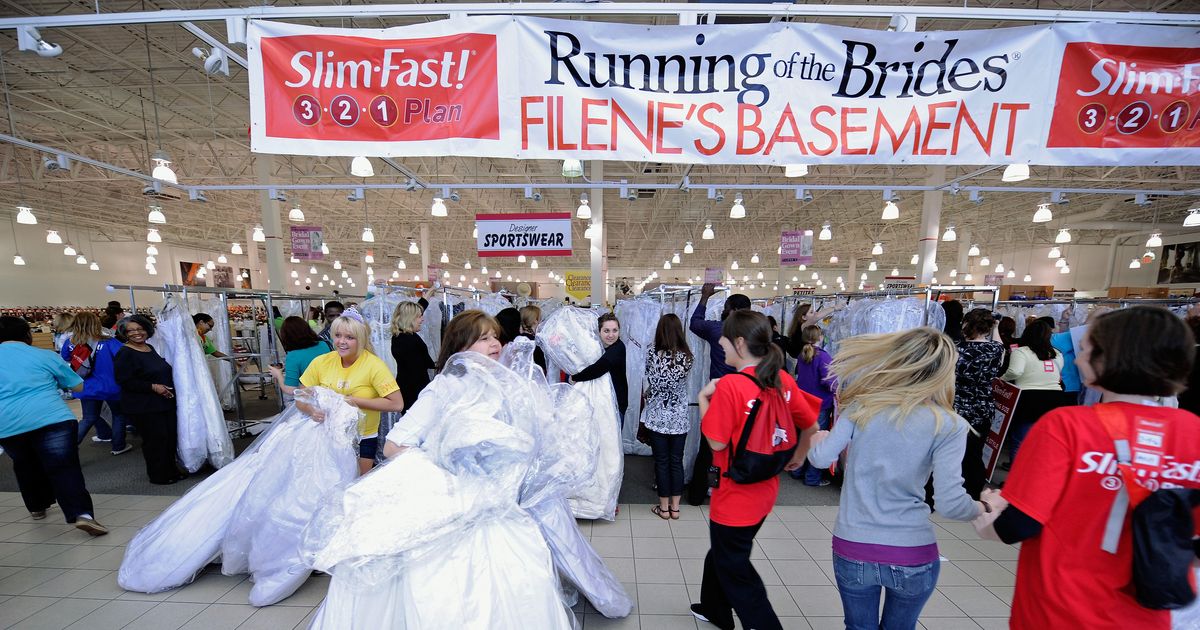 A Woman Bought 65 Wedding Dresses at the Filene’s Basement Liquidation Sale