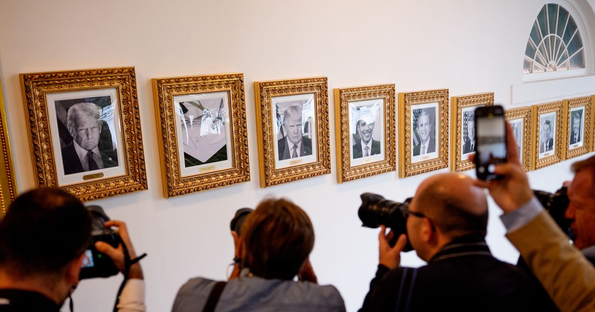 Trump's Biden Autopen Portrait Is Stupider Than He Realizes