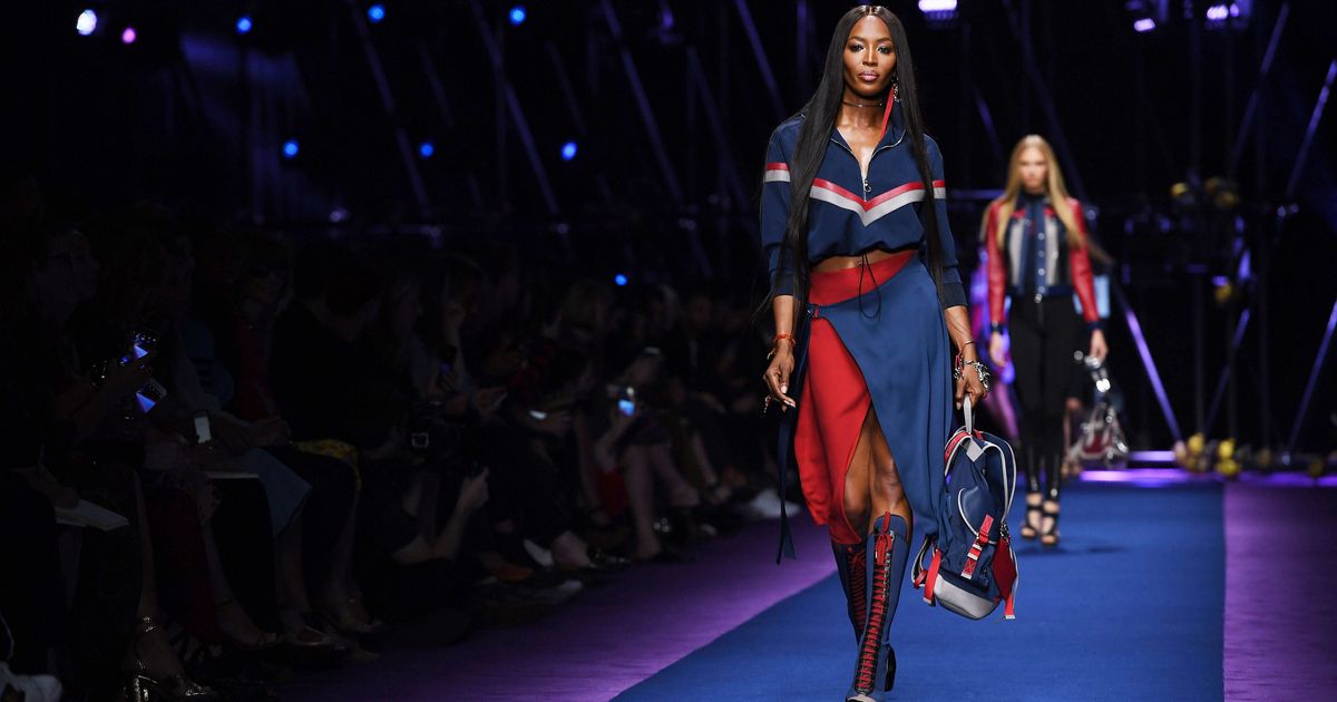 Every Supermodel Walked the Versace Spring 2017 Show