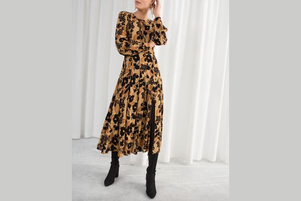 & Other Stories Long-Sleeve Dress