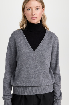 Sandy Liang Mock Neck Sweater
