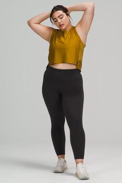 Womens YOGA Gym Sports Leggings Running Fitness Pants Workout Trouser Tops Shirt 