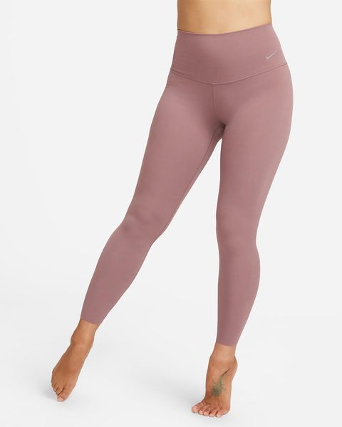 Nike Zenvy (M) Women's Gentle-Support High-Waisted 7/8 Leggings with  Pockets (Maternity). Nike AT