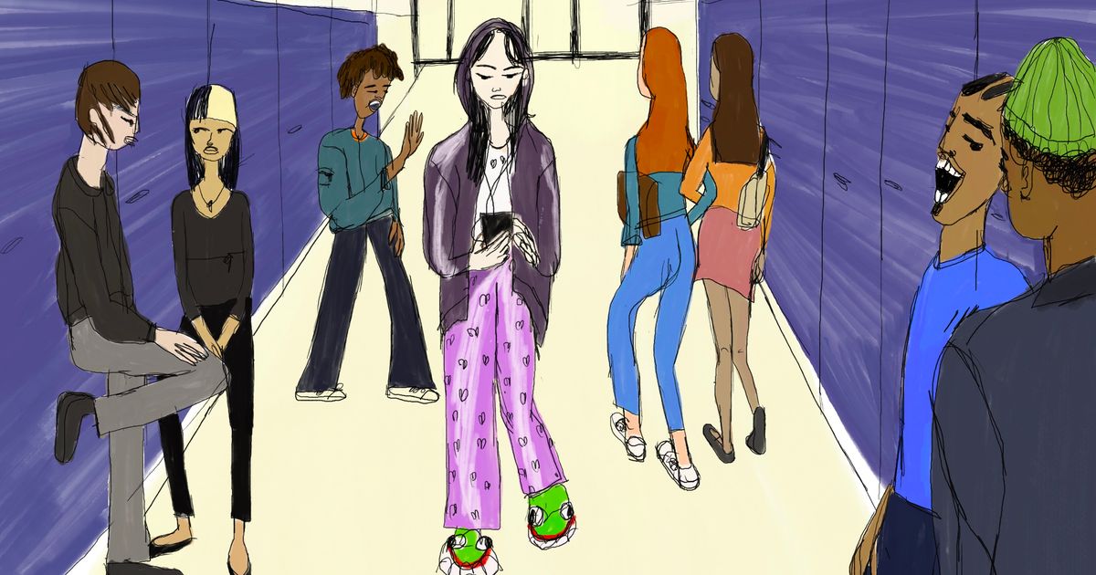 In this ‘Brooding,’ Kathyn Jezer-Morton asks whether we should teach our children not to fear being seen since self-consciousness is healthy to experience.