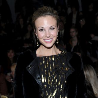NEW YORK, NY - FEBRUARY 16: TV personality Elisabeth Hasselbeck attends the Milly by Michelle Smith Fall 2011 fashion show during Mercedes-Benz Fashion Week at The Stage at Lincoln Center on February 16, 2011 in New York City. (Photo by Jason Kempin/Getty Images For IMG) *** Local Caption *** Elisabeth Hasselbeck