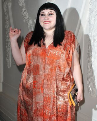 NEW YORK, NY - SEPTEMBER 08: Beth Ditto performs at MAC Cosmetics Fashion's Night Out celebration at MAC Soho on September 8, 2011 in New York City. (Photo by Donna Ward/Getty Images for MAC)