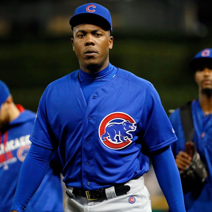 Aroldis Chapman Did Something He's Never Done Before, Right When the Cubs  Needed It