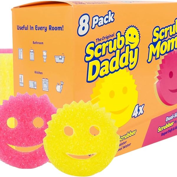Scrub Daddy Original + Scrub Mommy Dish & Kitchen Sponges