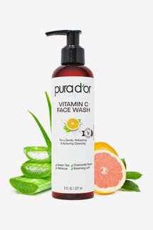 PURA D’OR 8 Oz Vitamin C Face Wash