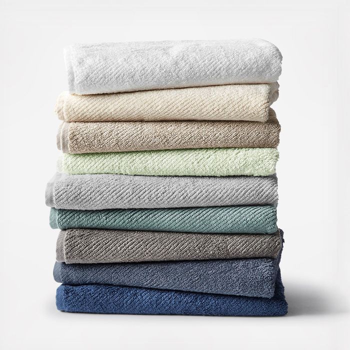 Alpine White 16x26 100% Organic Cotton Guest Towel COYUCHI Air Weight Towel