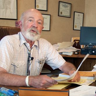 Montana District Judge G. Todd Baugh reads a statement apologizing for remarks he made about a 14-year-old girl raped by a teacher in Billings, Mont., Wednesday Aug. 28, 2013. But Baugh defended the 30-day prison sentence given to the teacher as appropriate. (AP Photo/Matthew Brown)