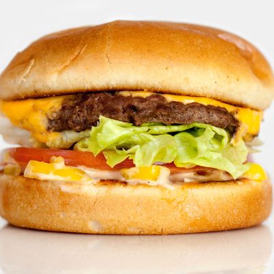 A classic In-N-Out burger.