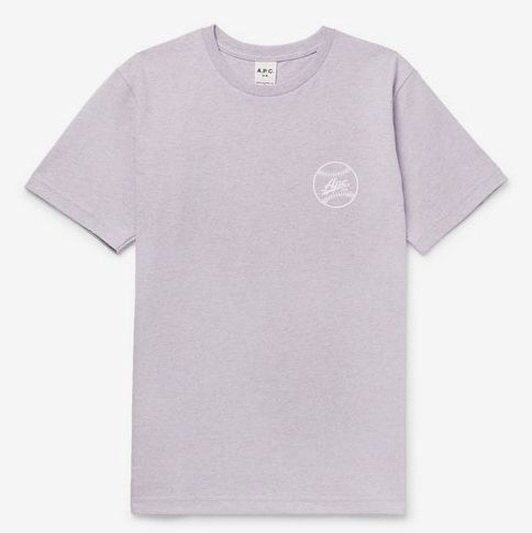 A.P.C. Arrol Slim-Fit Logo-Print Cotton-Blend Jersey T-Shirt