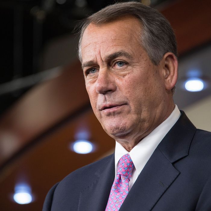 John Boehner Teaching GOP How to Talk to Chicks