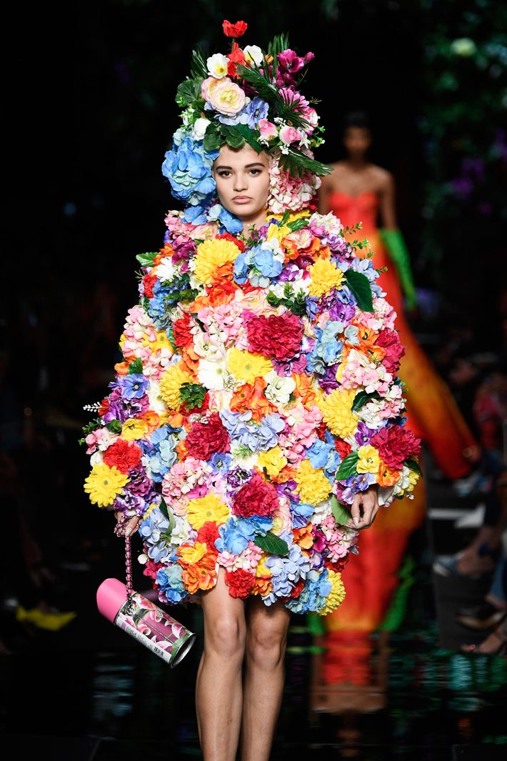 All the Ways Moschino Said It With Flowers