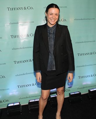 NEW YORK, NY - JANUARY 25: Garance Dore attends the Tiffany celebration of the launch of True Love in Pictures with the Sartorialist Scott Schuman and Garance Dore at Tiffany & Co. on January 25, 2012 in New York City. (Photo by Bennett Raglin/Getty Images for Tiffany)