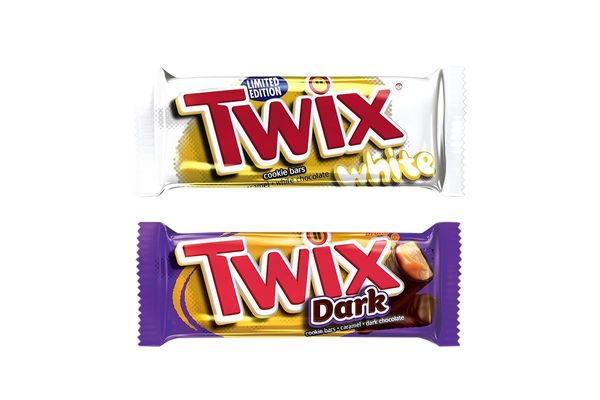 Twix Dark Chocolate Singles Size Candy, 1.79-Ounce Bar 36-Count Box