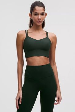 Lululemon Like a Cloud Ribbed Longline Bra Light Support, B/C Cup