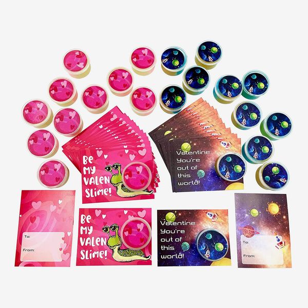 Slime Valentines Day Cards (24-Pack)
