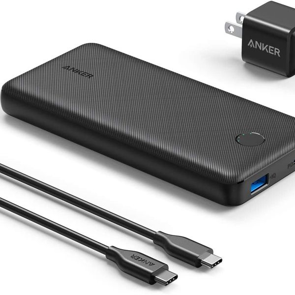 Anker PowerCore Essential 20000 Power Bank with USB Charger